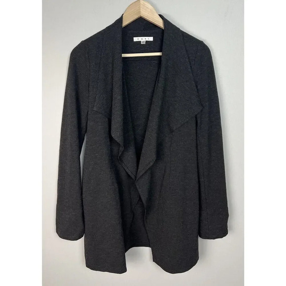 Cabi #956 Take Charge Cardigan Sweater Long Sleeve Gray Size XS NO BELT Women’s - Picture 1 of 5